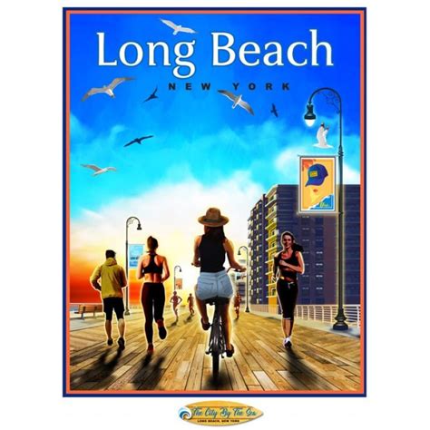 Long Beach Morning Workout On The Boardwalk Tom Baker Art