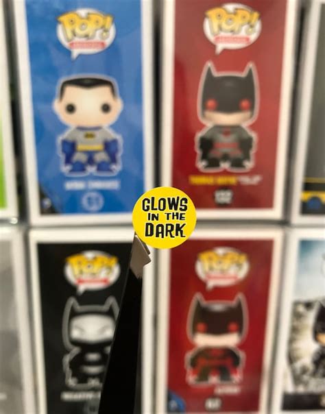 Glow In The Dark Replacement Sticker For Funko Pop Etsy