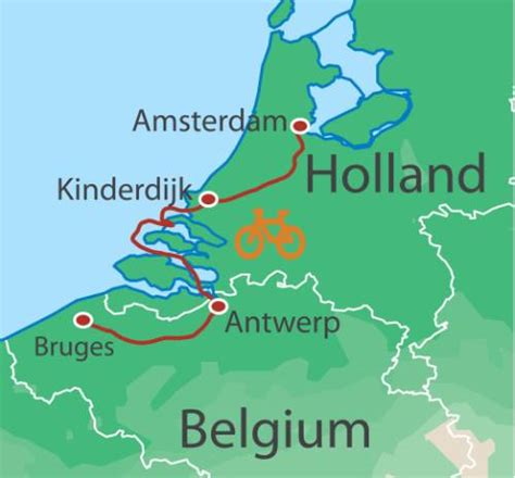 Amsterdam To Bruges Bike And Barge Tour Holland Cycling