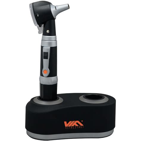 Vitalitaet Rechargeable Pneumatic Fo Otoscope Led White Vm T302c