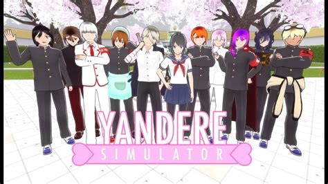 Playing As The Male Rivals K Subs Special Yandere Simulator Youtube