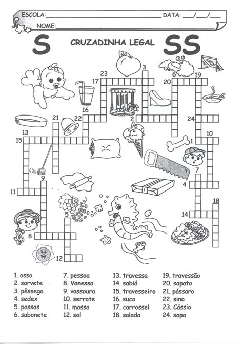 Atividade Com S Ou Ss