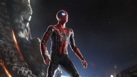 Spiderman In Intergalactic Space Avengers Infinity War Hd Movies 4k