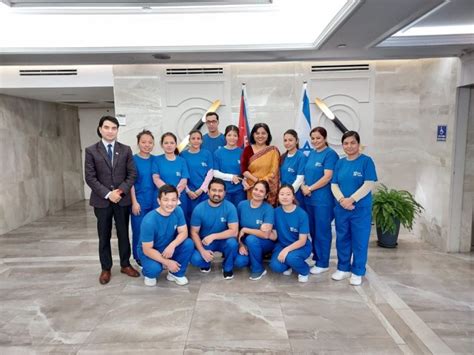 Nepali Embassy Inspects Nursing Home In Israel Nepalnews