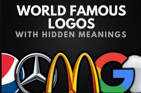 Here Are The Hidden Messages Behind Logos Of 31 Most Famous Companies