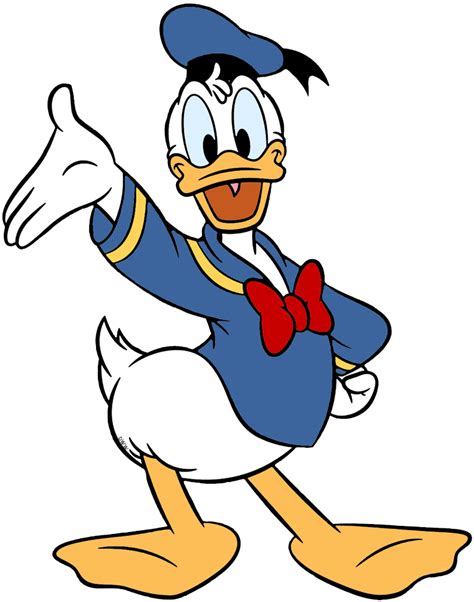 Donald Duck Clip Art Library