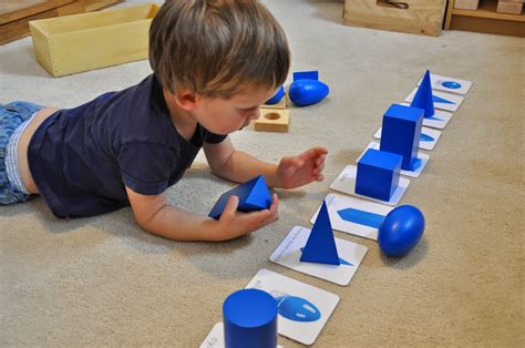 Learning The Montessori Way Geometric Solids