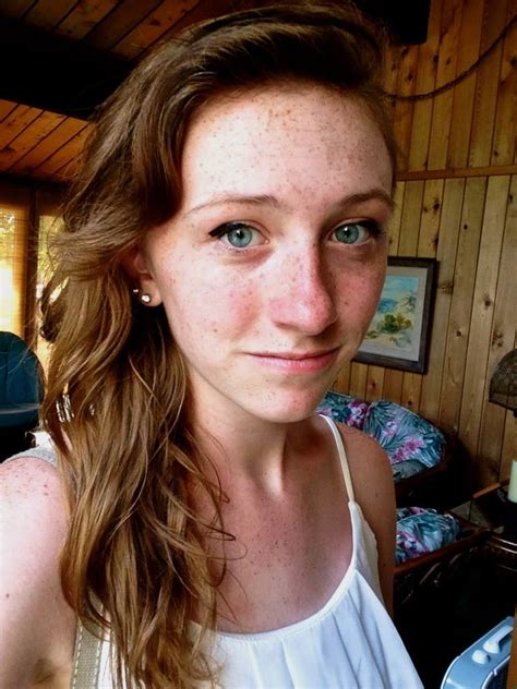 behold my freckliest of freckly selfies r freckledgirls