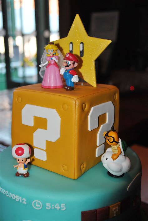 super mario wedding cake toppers cake ideas by