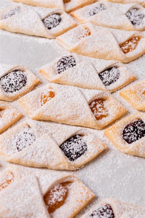 Kolaczki Are Traditional Polish Cream Cheese Cookies Made With A Simple