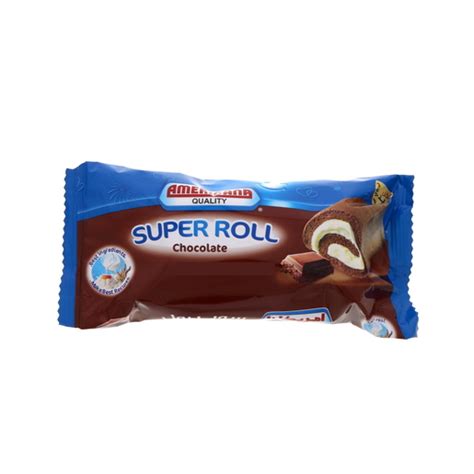 Buy Americana Super Cake Roll Chocolate 60g Online Lulu Hypermarket Uae
