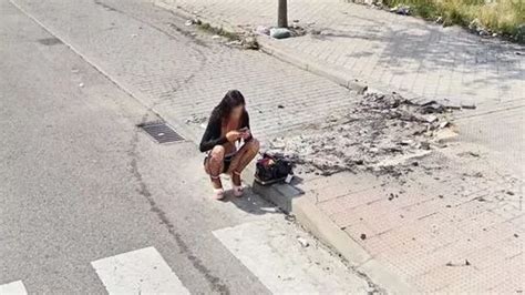 Google Maps Street View catches photo of woman squatting in risqué