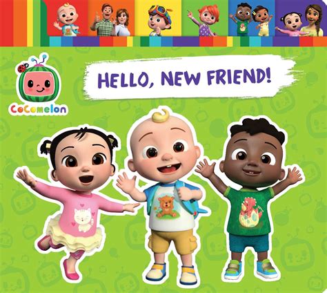Cocomelon Hello New Friend Book By Patty Michaels Official