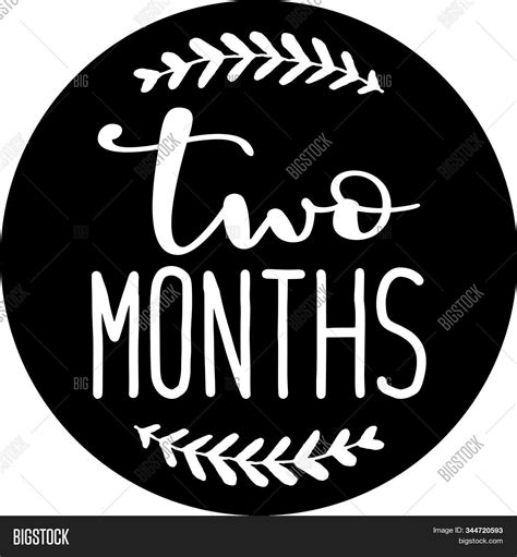 Two Month Baby Vector And Photo Free Trial Bigstock