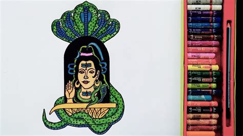 How To Draw Naag Panchami Painting Step By Step Drawing Of Naag