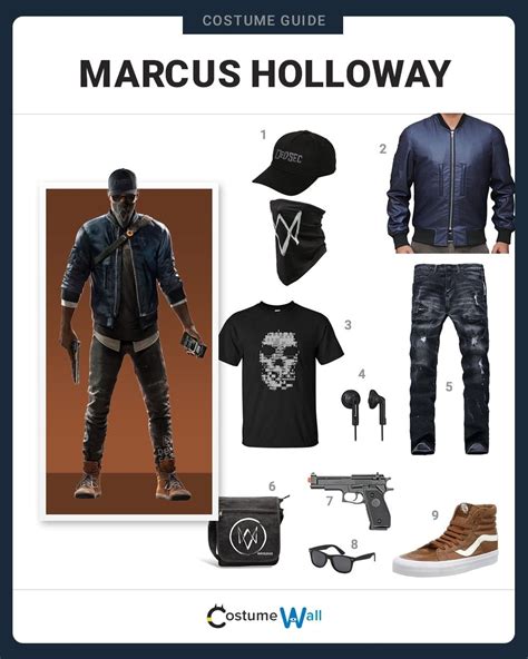 Dress Like Marcus Holloway Costume Halloween And Cosplay Guides