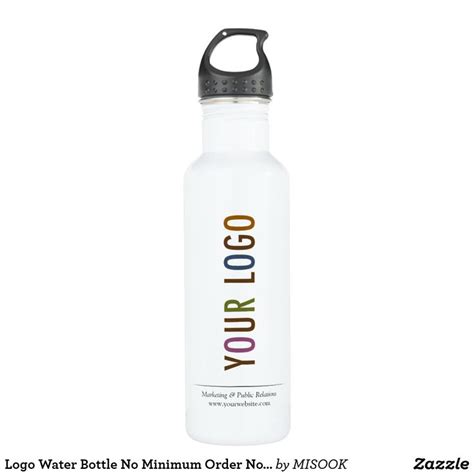 Water Bottle Personalized Logo Water Bottle No Minimum Order No Setup