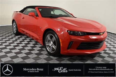 Used 2016 Chevrolet Camaro 1lt Convertible Rwd For Sale With Photos