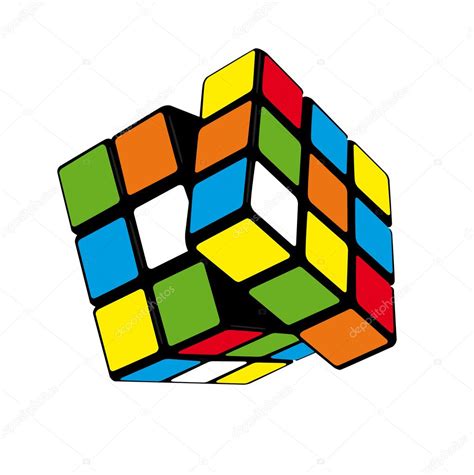 Color Rubiks Cube Stock Vector Image By ©kraft2727 49808329