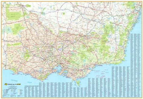 Victoria State Map Ubd 370 Buy Maps Of Victoria Mapworld