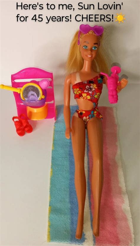 Mattel Sun Lovin Malibu Barbie W Peek A Boo Tan In Original Box Sexiz Pix