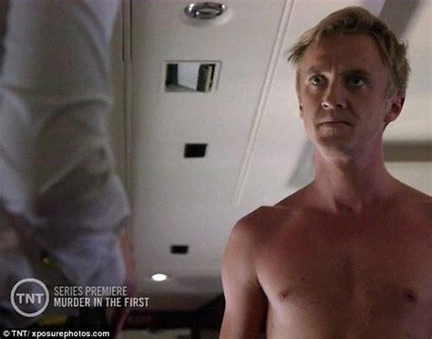 As If By Magic Tom Felton Appears Shirtless In The Season Premiere Of