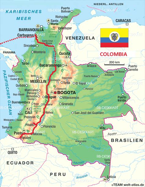 Colombia Un PaÍs En Un Continente Centro Educativo La Esperanza