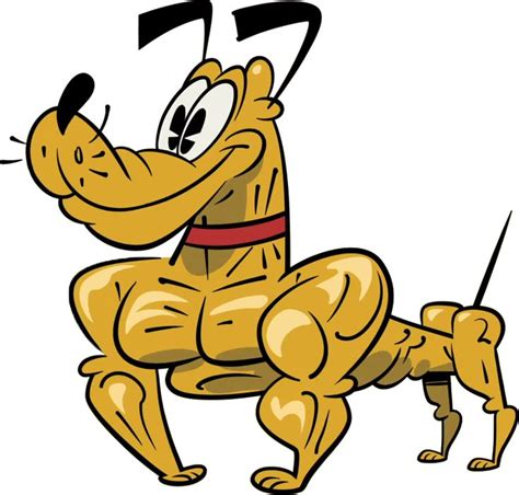 Buff Pluto Disney Mickey Mouse And Friends Disney Images Pluto Disney