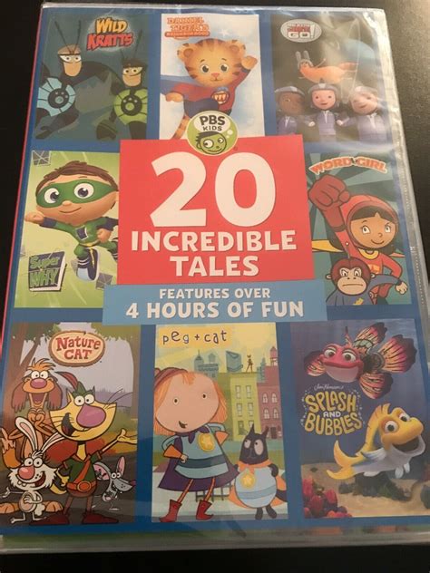 Pbs Kids 20 Incredible Tales Dvd 2018 2 Disc Set New Ebay
