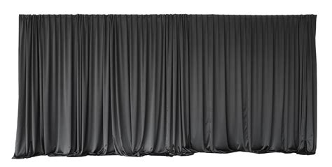 Black Wool Serge Stage Curtains Whaleys Stages