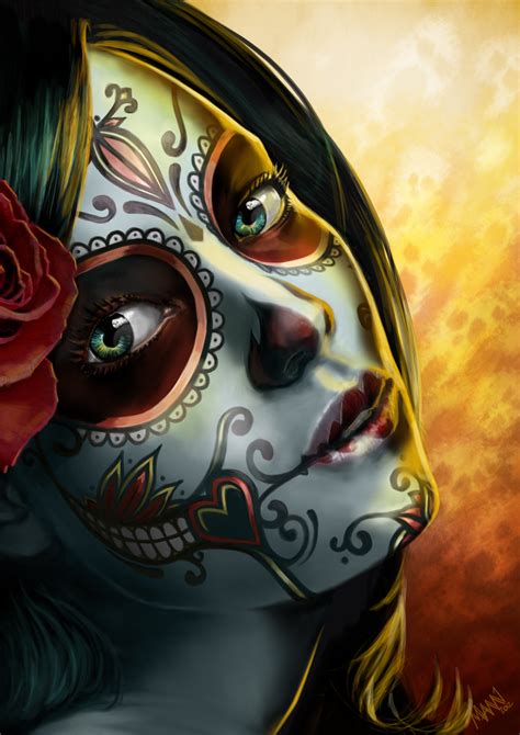 45 Day Of The Dead Wallpapers Wallpapersafari