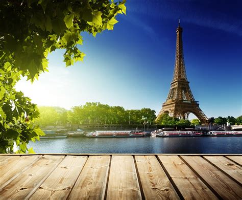 Eiffel Tower Backdrop Romantic Scene Wedding Paris