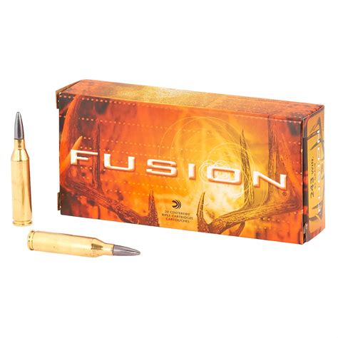 Federal Fusion 243 Winchester 95 Grain Rifle Ammunition Academy
