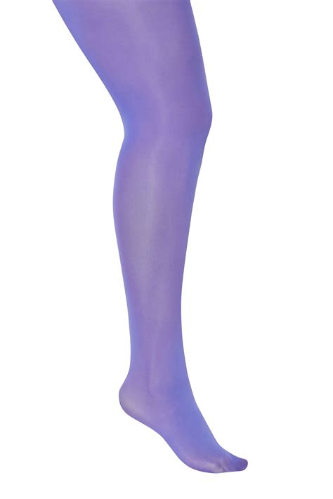 plus size bright purple 50 denier tights yours clothing