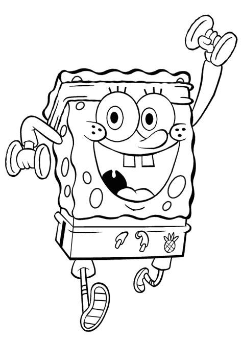 Coloring pages for kids spongebob and patrick hunting jellyfish8e1a coloring pages printable. Free Printable Spongebob Squarepants Coloring Pages For Kids