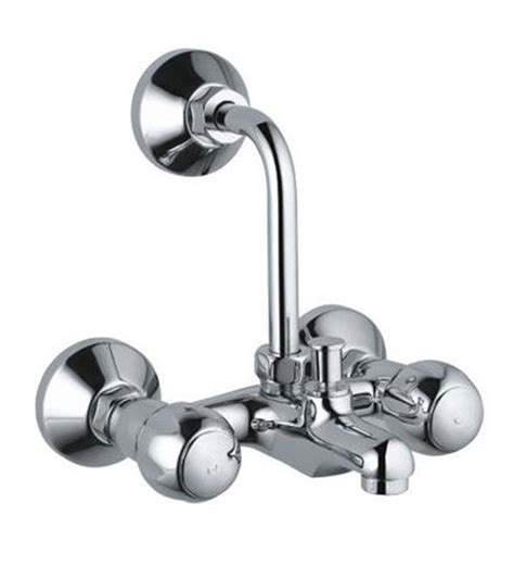 Jaquar sanitaryware provides you with a wide range of designs and features to enhance your bathroom décor perfectly. Jaquar Wall Mixer With Provision For Overhead Shower by ...