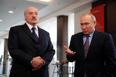 alʲaˈсand (a) rɨˈɣɔravʲitʂ lukaˈʂɛnka , русский григорьевич лукашенко. Lukashenko allows possibility of Belarus-Russia merger ...