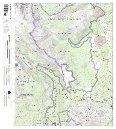 Mammoth Lakes Trail Map Ubicaciondepersonascdmxgobmx