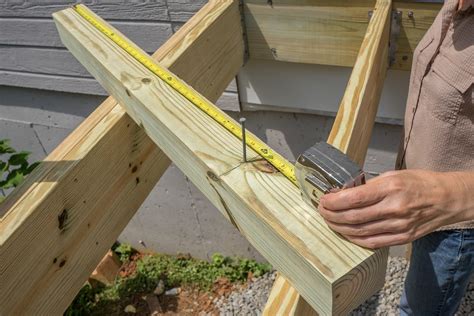 The center point of the deck railing posts inside or outside, should be 3 or 4 inches from the edge. Best Method For Setting Deck Posts • Decks Ideas