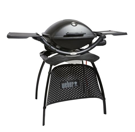 Weber Q 2200 Black Bbq With Stand The Barbecue Store Spain