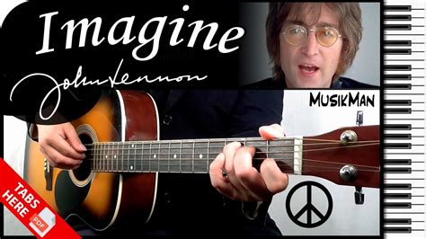 Imagine John Lennon 👓 Guitar Cover Musikman N°157 Youtube