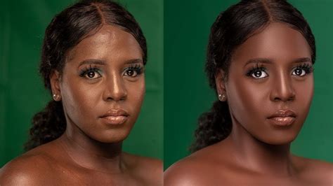 How To Retouch And Colorgrade In Photoshopmelanin Skintone Without