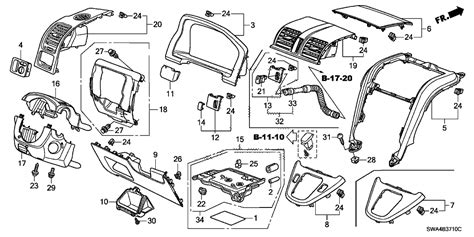 Honda Pilot Body Parts Diagram 90120 S0k A00 Genuine Honda Screw
