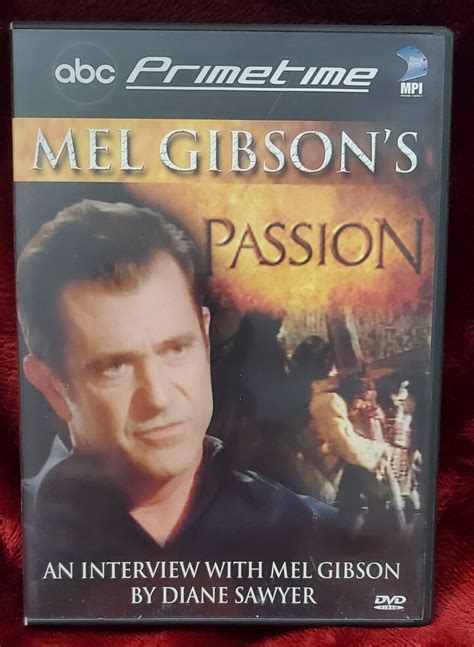 abc primetime mel gibson s passion with diane sawyer dvd 2004 dvds and blu ray discs