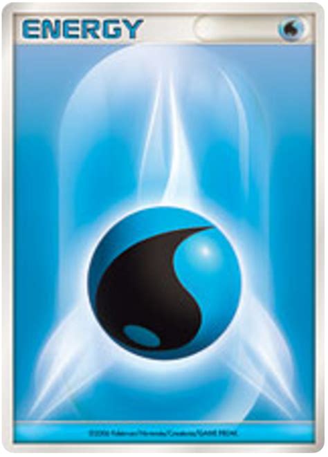 Water Energy Advent Of Arceus Pokemon Card