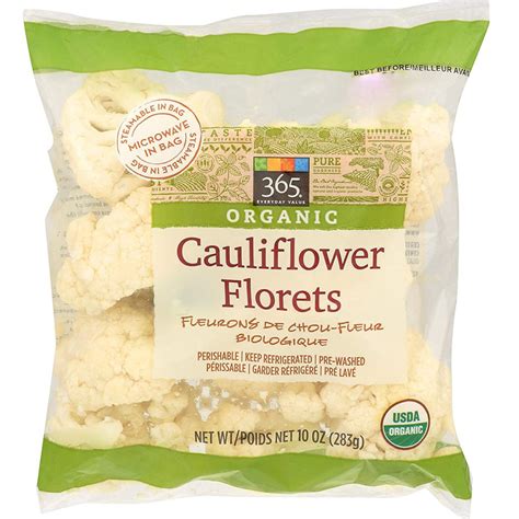 Organic Cauliflower Florets Levitating Monkey