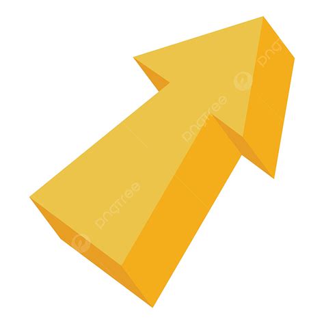 Yellow Arrow Clipart Transparent Png Hd Yellow Arrow Icon Cartoon