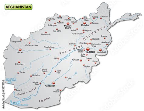 Landkarte Von Afghanistan Stockfotos Und Lizenzfreie Bilder Auf