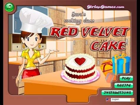 Si te gustan los juegos de cocinar estás en el lugar indicado. Sara's cooking class: Red velvet cake for Valentine's day ...