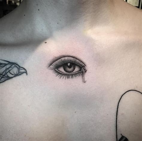 Crying Eye Realistic Tattoo By Black Ink Studio Best Tattoo Ideas